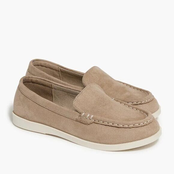 Crewcuts Boys Sueded Loafers NWT K5 Dress Shoes Tan *FLAWED*‎ - Picture 1 of 7